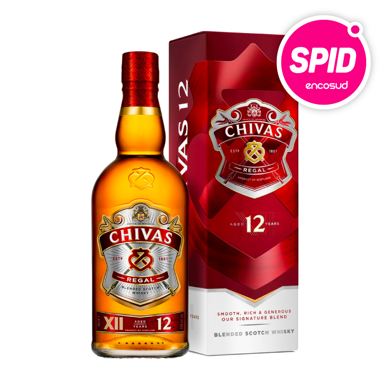 25 Dic – SPID – Whisky Chivas 12Años 750cc 40° Alcohol