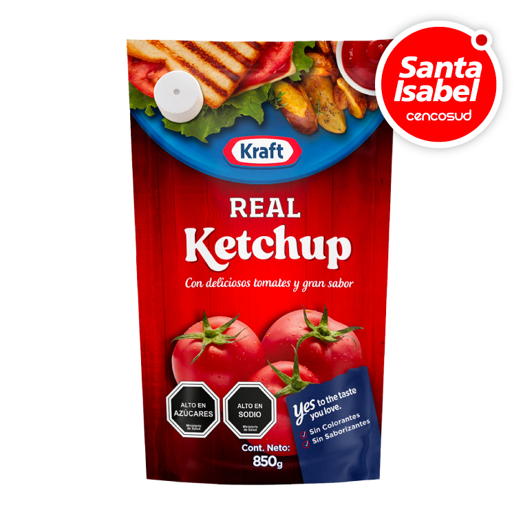 25 Dic – SISA – Ketchup Kraft DoyPack 850g