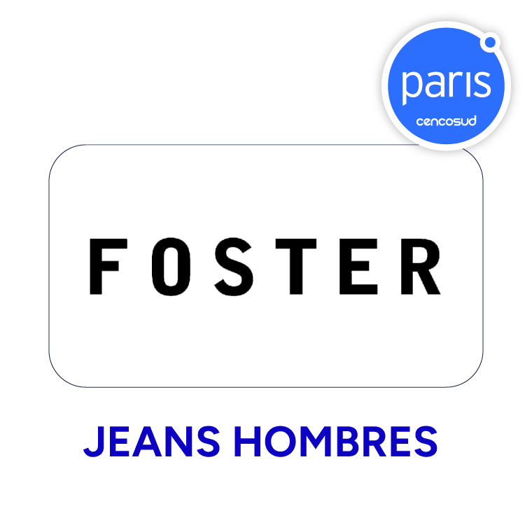 Jeans Hombre Foster en oferta pagando con CencoPay en Paris