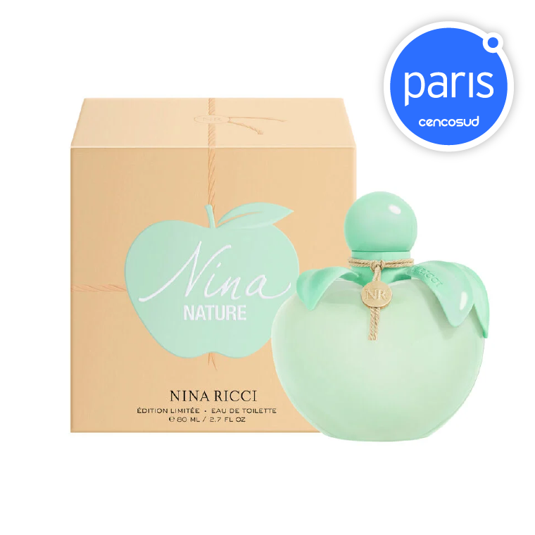 Perfume Nina Nature EDT Mujer 80 ml en oferta pagando con CencoPay en París
