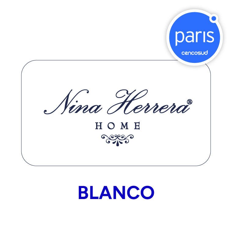 Blanco Nina Herrera en oferta pagando con CencoPay en Paris