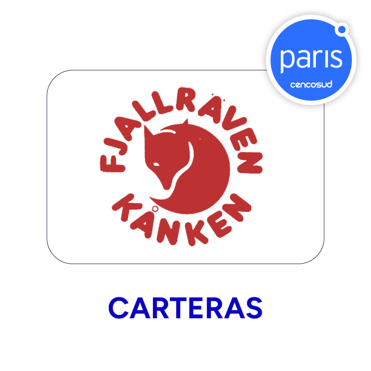 Carteras Kanken en oferta pagando con CencoPay en Paris.cl y App Paris