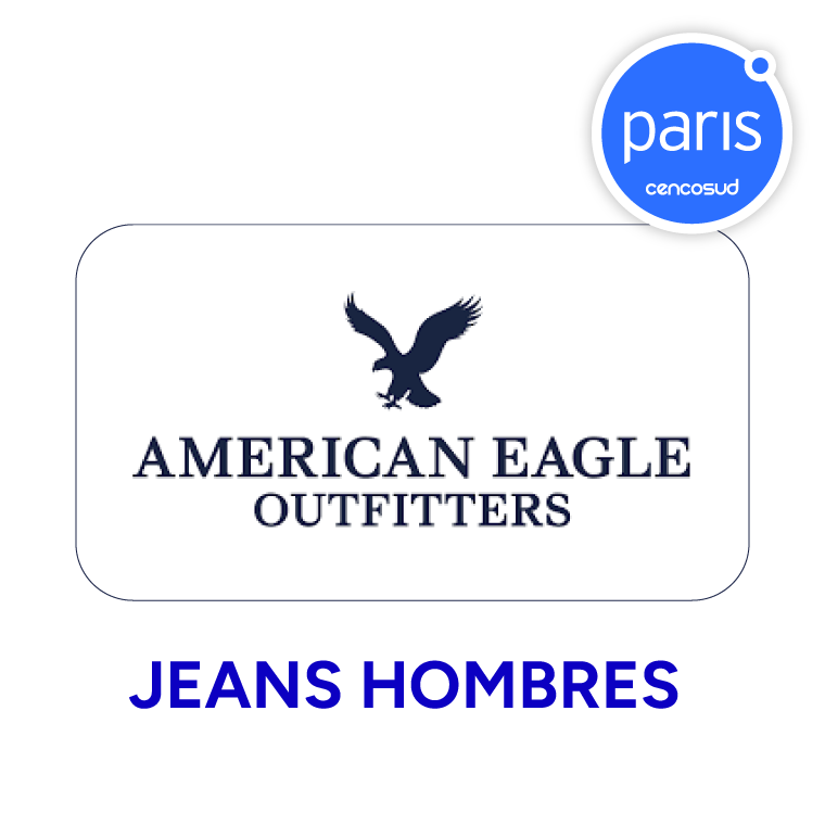 Jeans Hombres American Eagle en oferta pagando con CencoPay en Paris