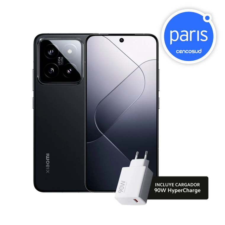 Smartphone Xiaomi 14 en oferta pagando con CencoPay en Paris