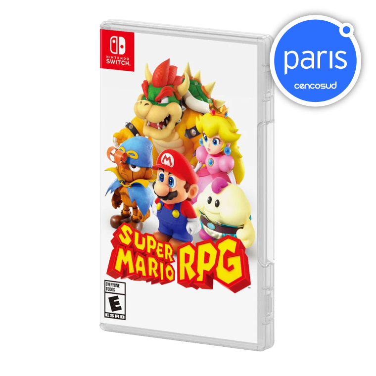 Juego Super Mario RPG para Switch en oferta pagando con CencoPay en Paris