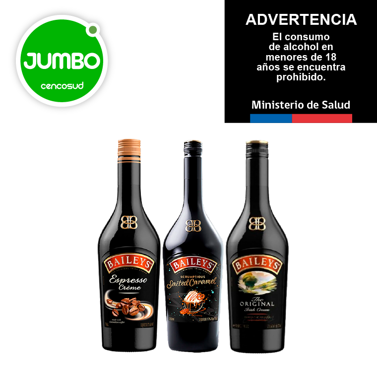 Bailey's en oferta pagando con CencoPay en Jumbo