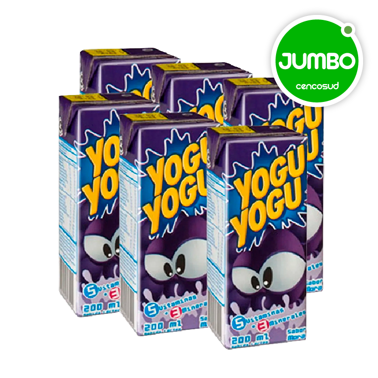 Pack Yogu Yogu en oferta pagando con CencoPay en Jumbo