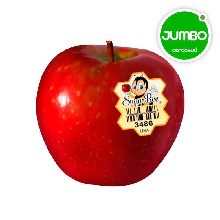 Manzana Sugar Bee en oferta pagando con CencoPay en Jumbo