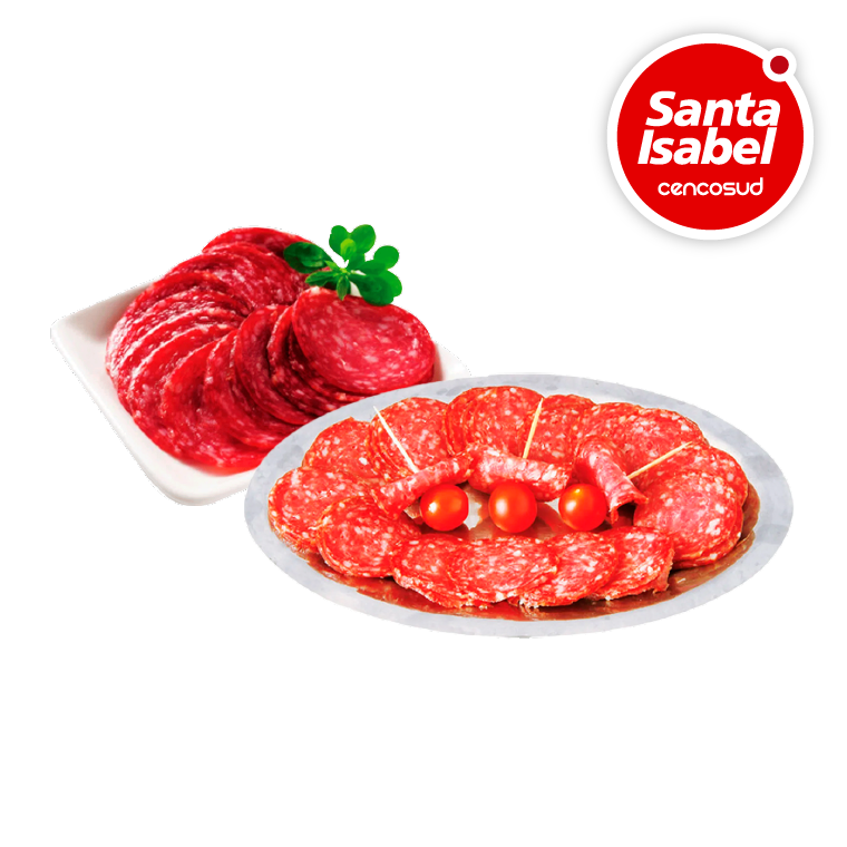 Salame en oferta pagando con CencoPay en Santa Isabel