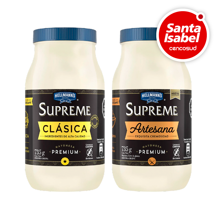 Mayo Supreme en oferta pagando con CencoPay en Santa Isabel