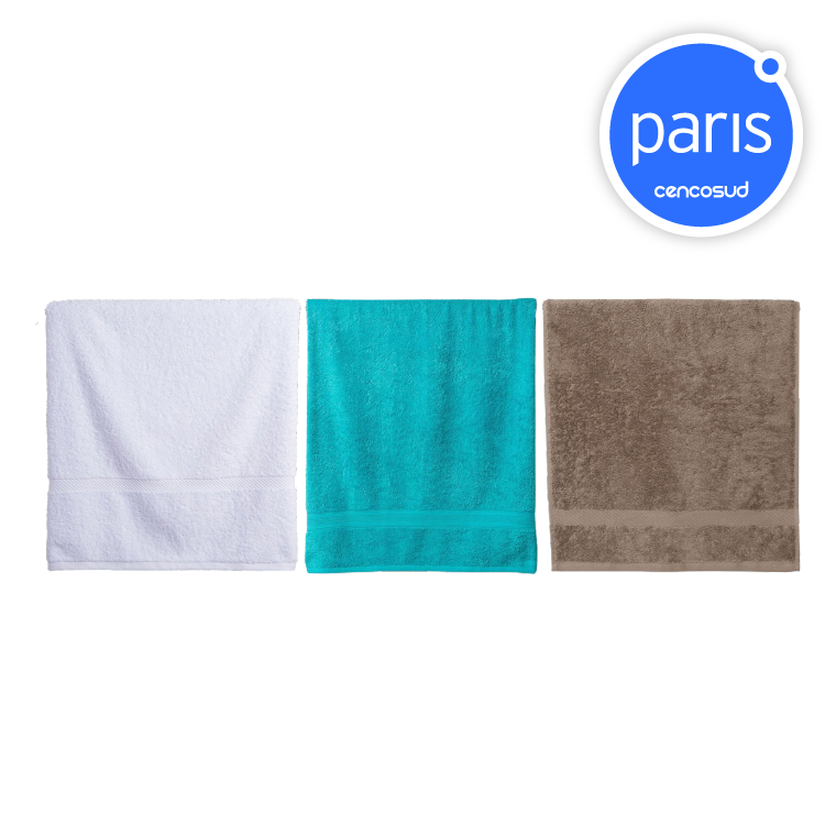 Toallas de baño Fabrics en oferta pagando con CencoPay en Paris