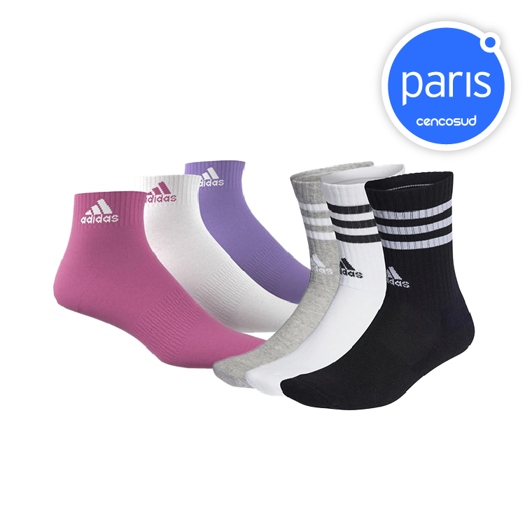 Calcetines Adidas en oferta pagando con CencoPay en Paris