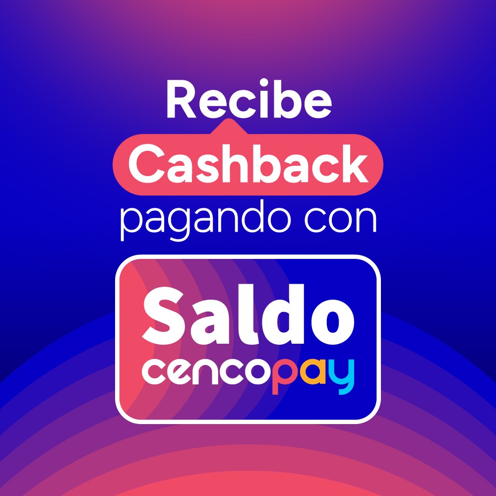 recibe cashback pagando con saldo cencopay
