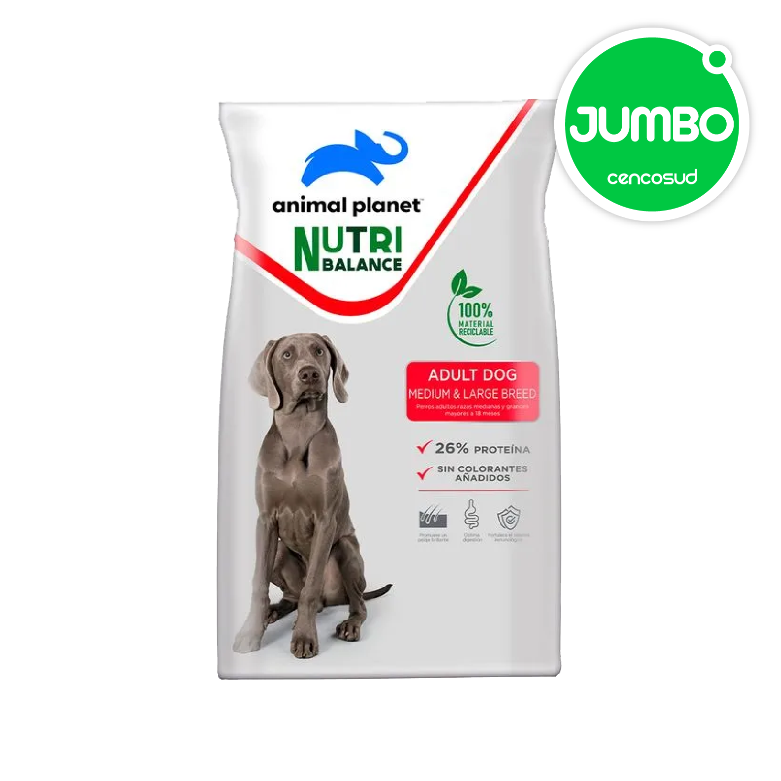 Alimento Perro en oferta pagando con CencoPay en Jumbo