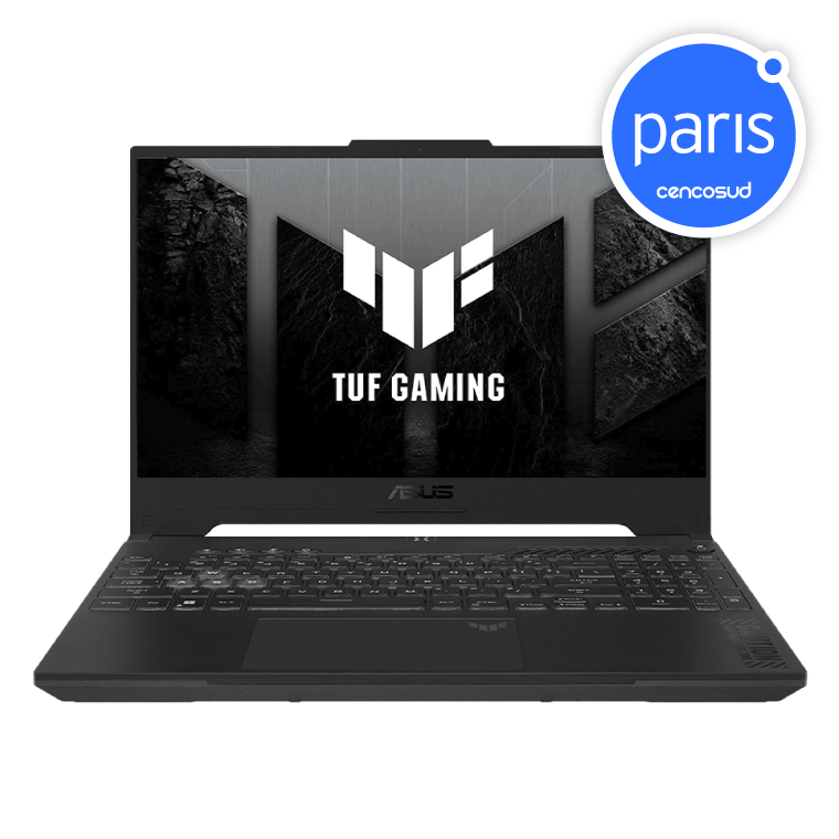 Notebook TUF en oferta pagando con CencoPay en Paris