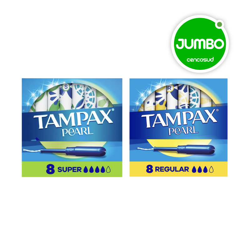 Tampones en oferta pagando con CencoPay en Jumbo