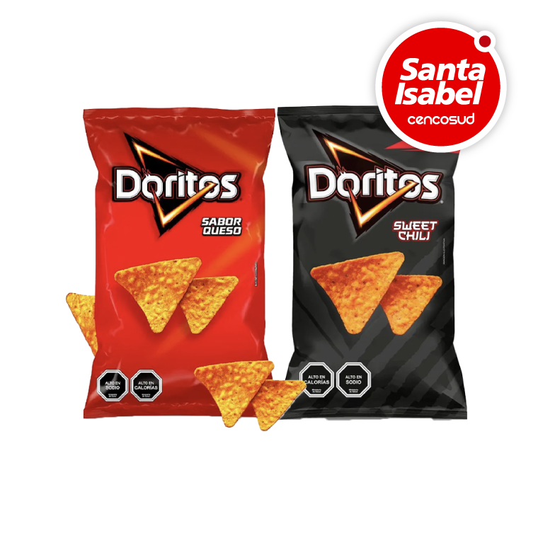 Doritos en oferta pagando con CencoPay en Santa Isabel