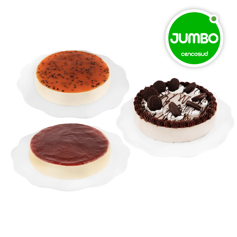 Cheesecake en oferta pagando con CencoPay en Jumbo