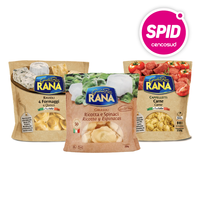 Pastas Frescas en oferta pagando con CencoPay en tiendas SPID