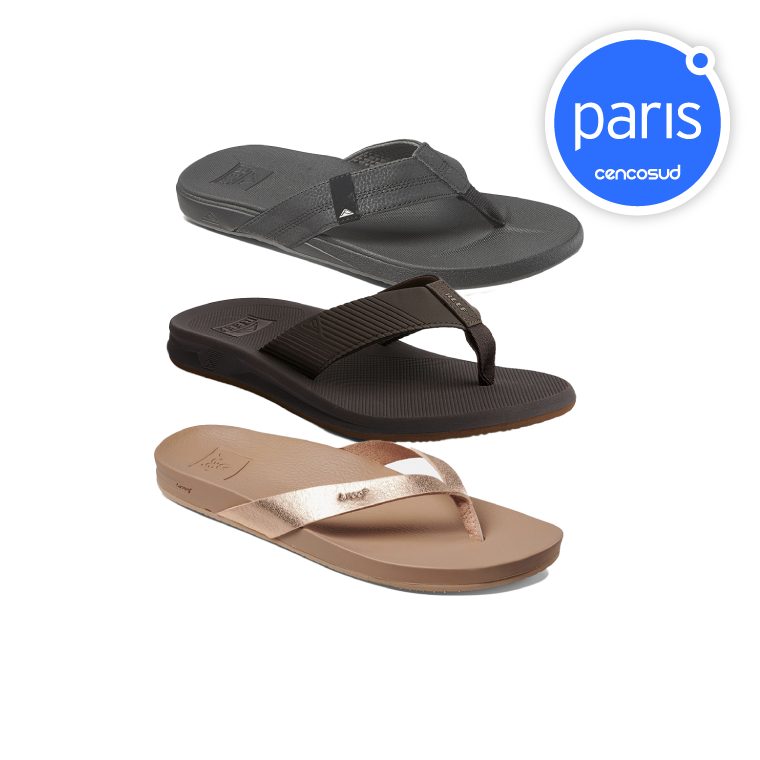 Sandalias Reef en oferta pagando con CencoPay en Paris