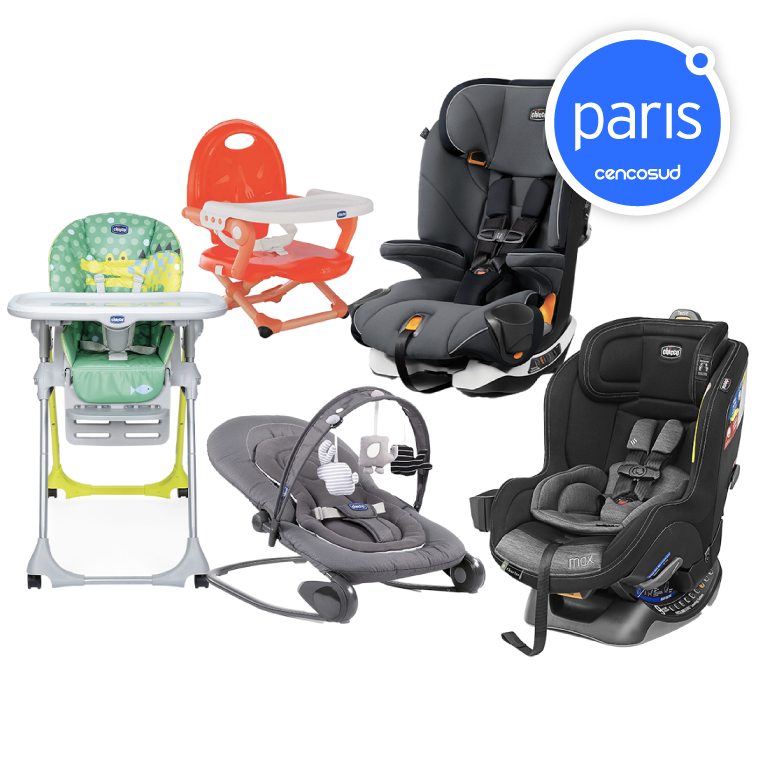 Coches, sillas, butacas y mecedoras infantiles en oferta pagando con CencoPay en Paris