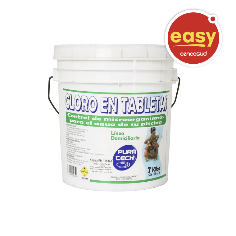 Cloro Piscina Tabletas en oferta pagando con CencoPay en Easy