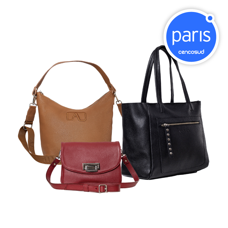 Cartera Cuero Alaniz Mikai Adoratta en oferta pagando con CencoPay en Paris