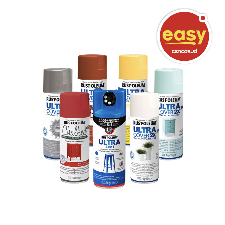 Aerosol RustOleum en oferta pagando con CencoPay en Easy