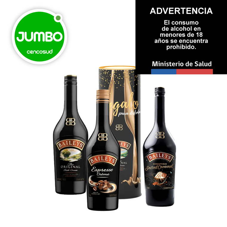 Licor Baileys en oferta pagando con CencoPay en Jumbo