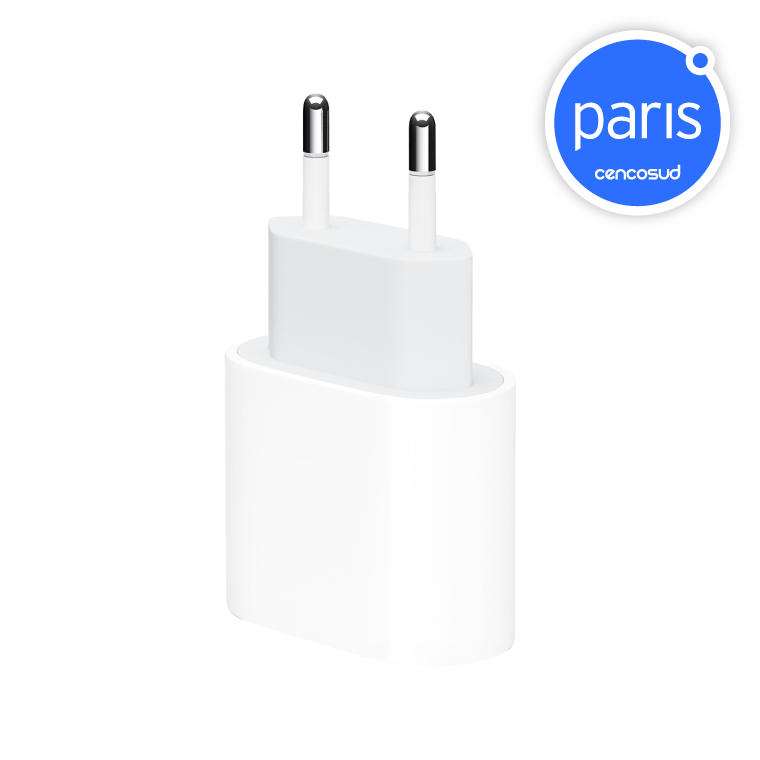 Adaptador de Corriente Apple en oferta pagando con CencoPay en Paris