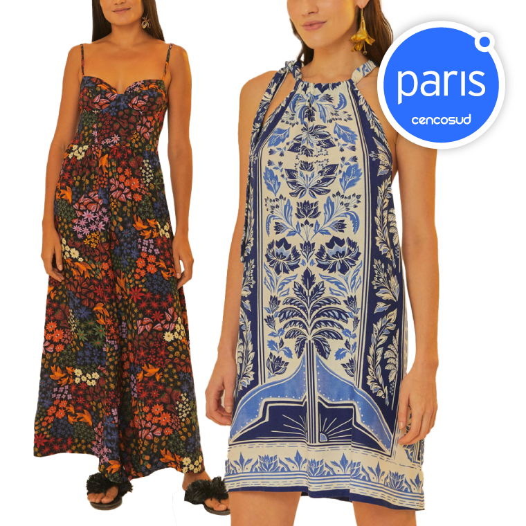 Vestuario Mujer Farm Rio en oferta pagando con CencoPay en Paris