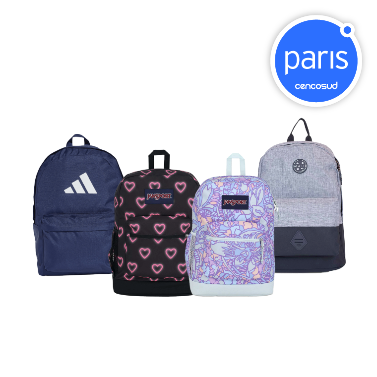 Mochila Escolar Adidas Jansport Maui en oferta pagando con CencoPay en Paris