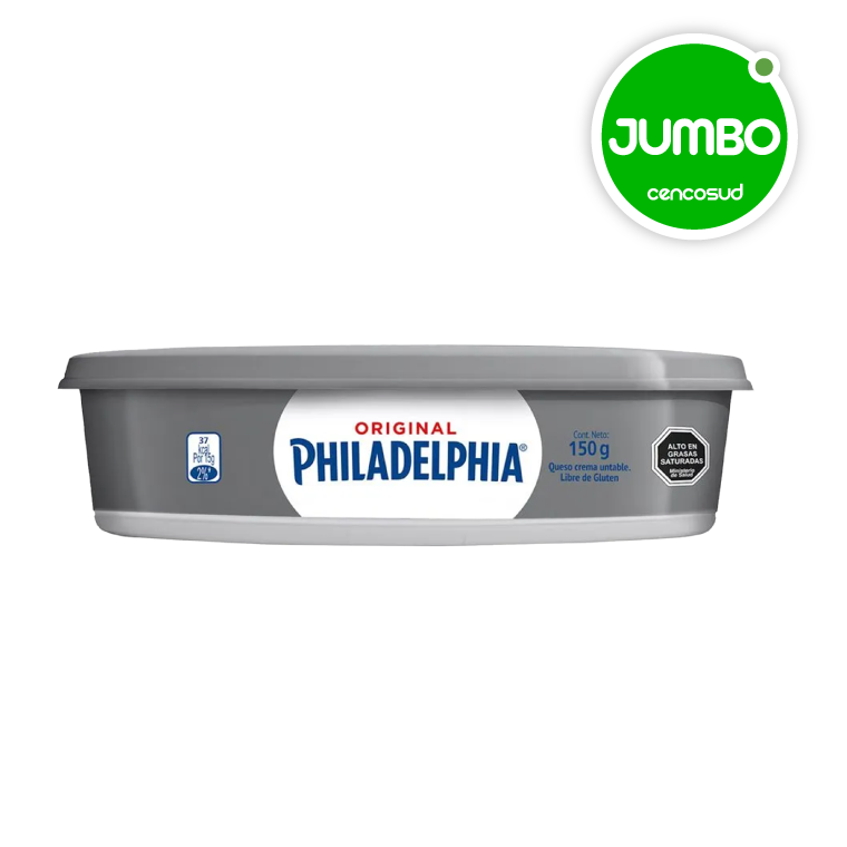 Queso Crema Philadelphia en oferta pagando con CencoPay en Jumbo