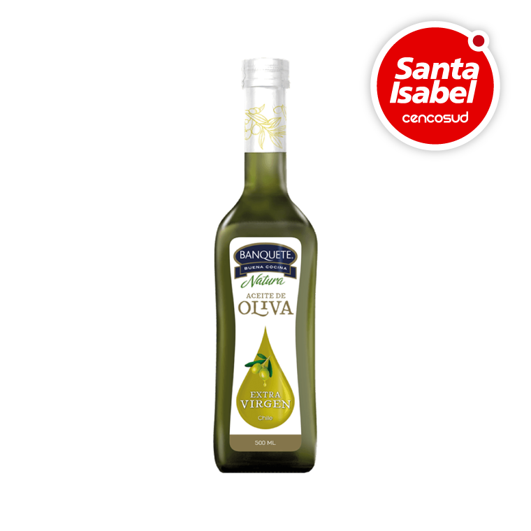 Aceite de Oliva Banquete 500ml en oferta pagando con CencoPay en Santa Isabel