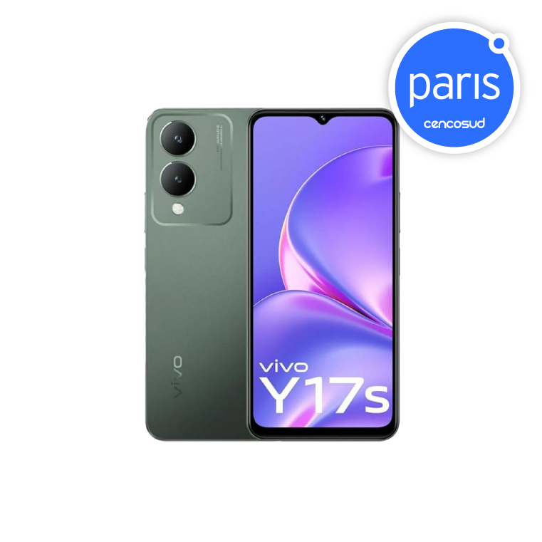 Smartphone Vivo Y17s 128GB 6.5" Verde en oferta pagando con CencoPay en Paris