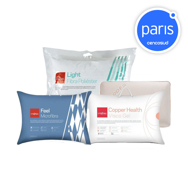 Almohadas Rosen en oferta pagando con CencoPay en Paris