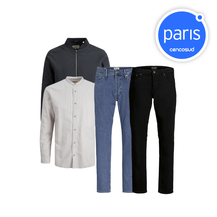 Vestuario Hombre Froens, Jack&Jones, Converse, Tommy Hilfiger en oferta pagando con CencoPay en Paris