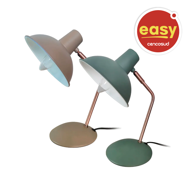 Lámpara Sobremesa Colores Abitare en oferta pagando con CencoPay en Easy