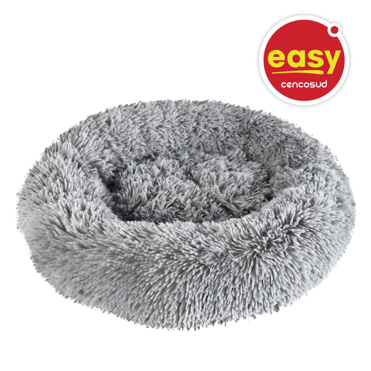 Cama Mascota M Cozy Gris en oferta pagando con CencoPay en Easy