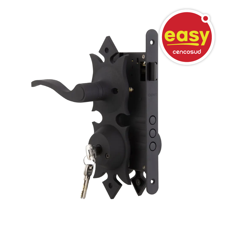 Cerradura Embutida 216 Colonial Manilla Acceso Odis en oferta pagando con CencoPay en Easy