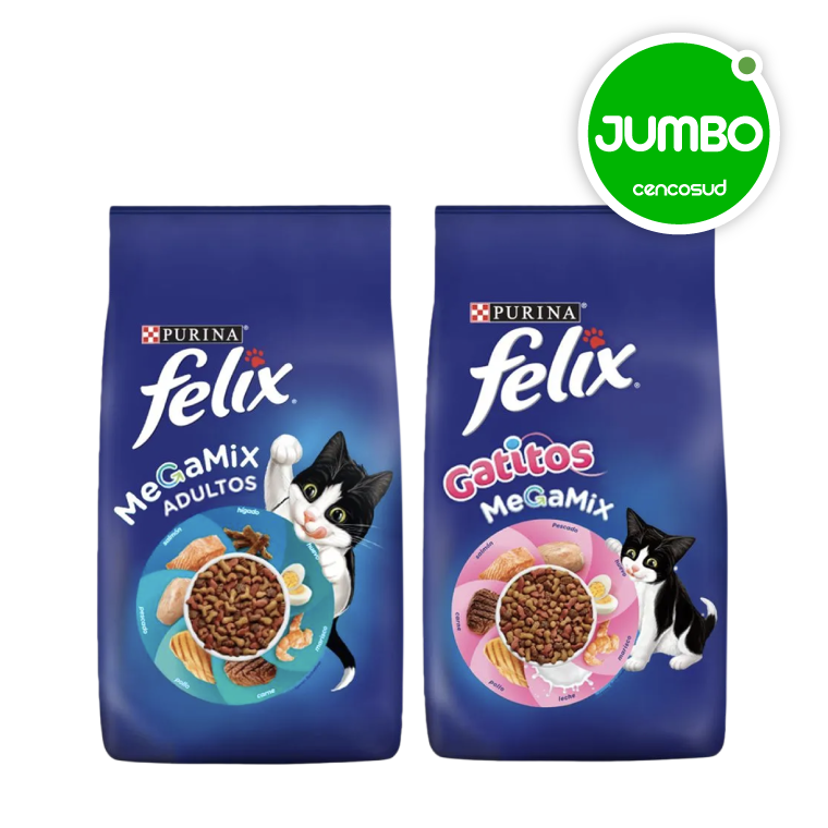 Alimento Felix en oferta pagando con CencoPay en Jumbo