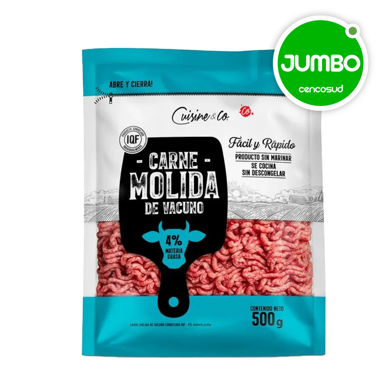 Carne Molida Cuisine & Co en oferta pagando con CencoPay en Jumbo