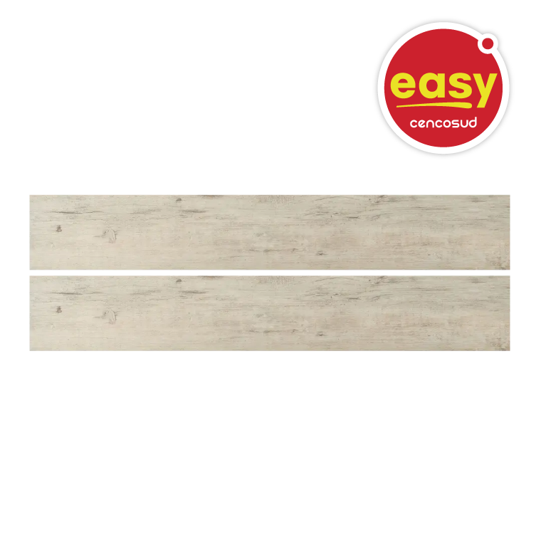 Piso Vinílico LVT Madera Fresno 2mm 2.79m² Baldara en oferta pagando con CencoPay en Easy