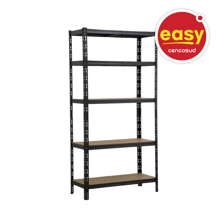 Repisa 5 Niveles 90cm Metálica Cotidiana en oferta pagando con CencoPay en Easy