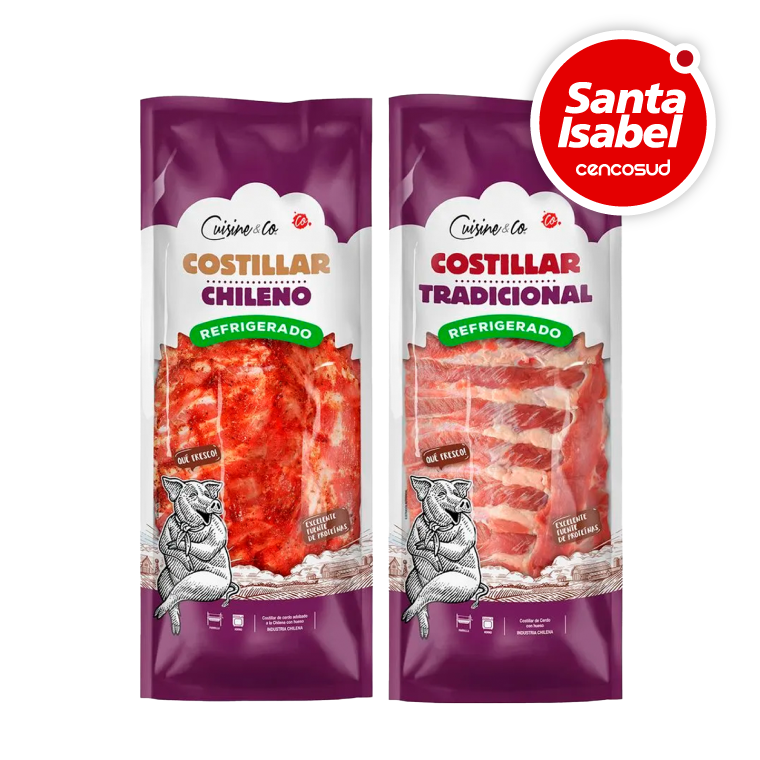 Costillar Cuisine & Co en oferta pagando con CencoPay en Santa Isabel