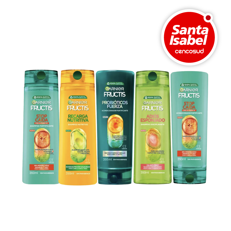 Capilar Fructis en oferta pagando con CencoPay en Santa Isabel