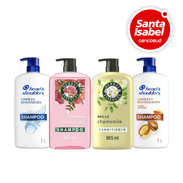 Capilar Head & Shoulders y Herbal Classic en oferta pagando con CencoPay en Santa Isabel