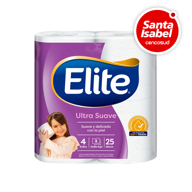 Papel Higiénico Elite en oferta pagando con CencoPay en Santa Isabel