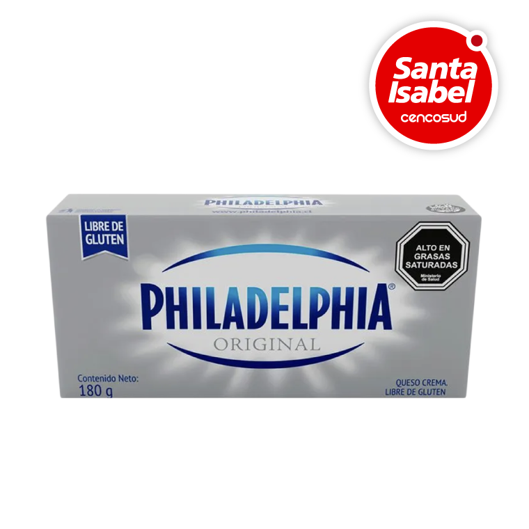 Queso Crema Philadelphia en oferta pagando con CencoPay en Santa Isabel
