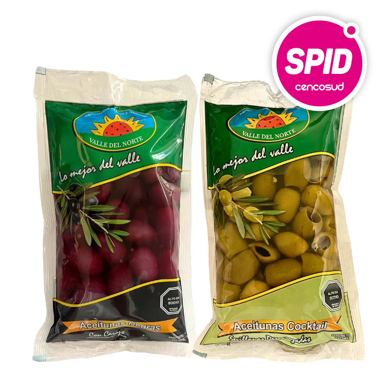 Aceitunas en oferta pagando con CencoPay en Spid